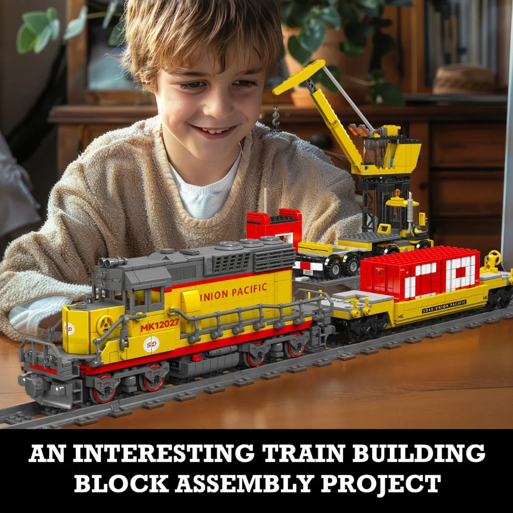 JMBricklayer EMD SD40-2 Diesel Locomotive 51109 Brick Toy IMG6