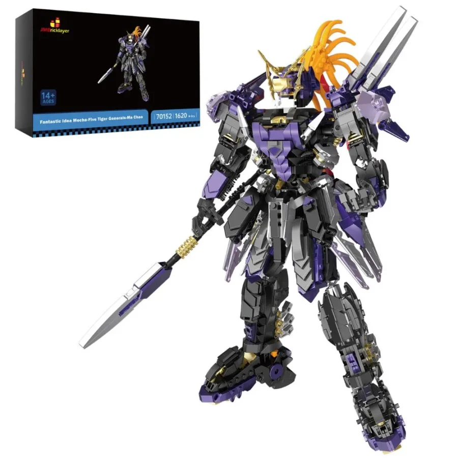 JMBricklayer Five Tiger Generals-Ma Chao 70152 Brick Toy IMG1