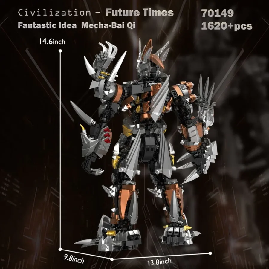 JMBricklayer Mecha-Bai Qi 70149 Brick Toy IMG7