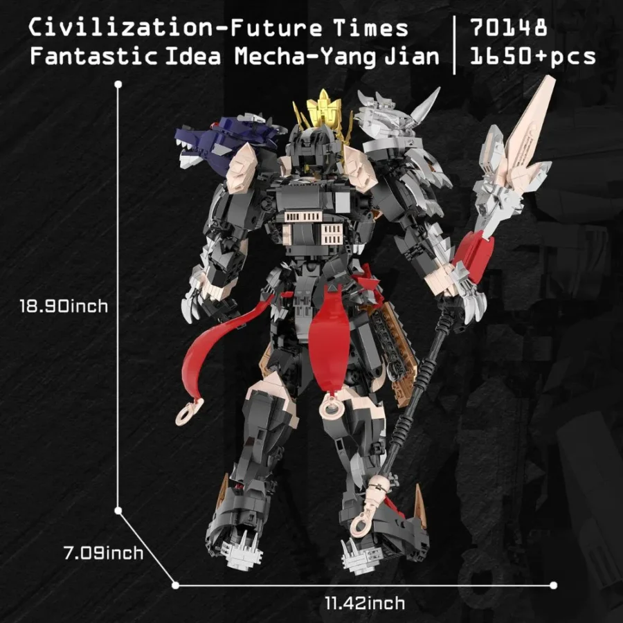 JMBricklayer Mecha-Yang Jian 70148 Brick Toy IMG4