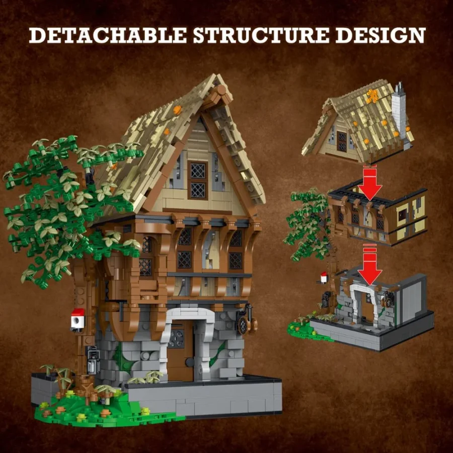 JMBricklayer Medieval- Blacksmith's Shop 30122 Brick Toy IMG2