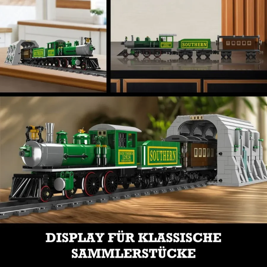 JMBricklayer World Railway-4-4-0 Steam Locomotive 51110 Brick Toy IMG4