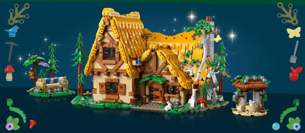 LEGO Snow White and the Seven Dwarfs' Cottage 43242