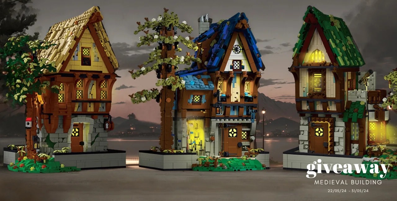 Medieval Building Series Giveaway banner