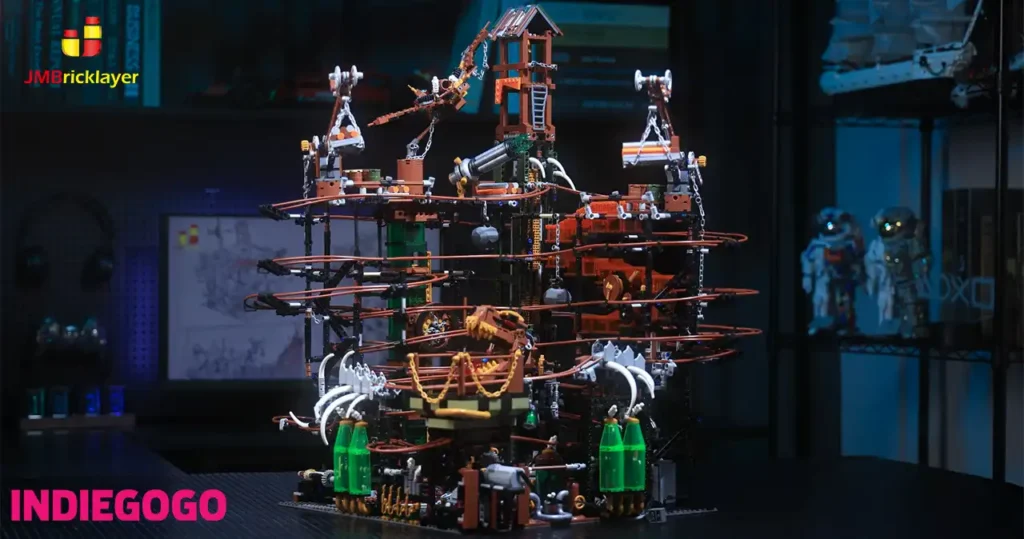 JMINDIEGOGO-Bricklayer-Steampunk-Marble-Run-70003