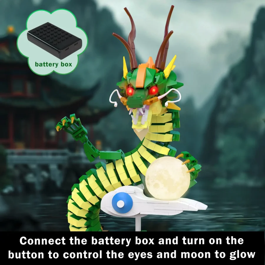 Cloud Surfing Dragon/Loong 70007 - Image 4