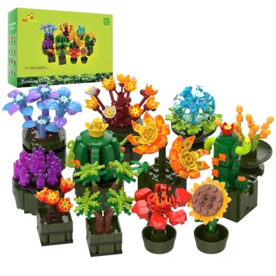JMBricklayer brick toy Succulent Set 10001 image 1