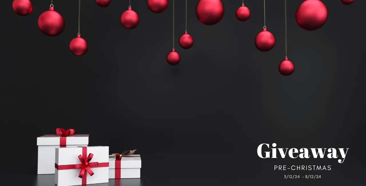 Pre-Christmas giveaway banner