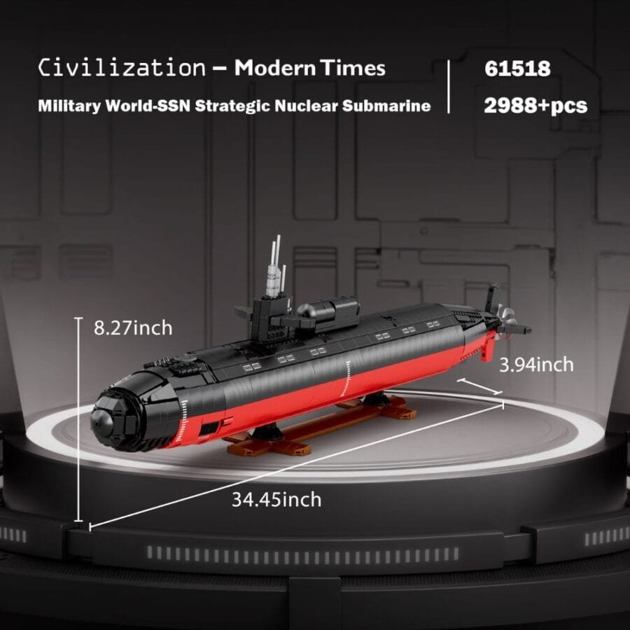 JMBricklayer Los Angeles-class Attack Submarine 61518 IMG2