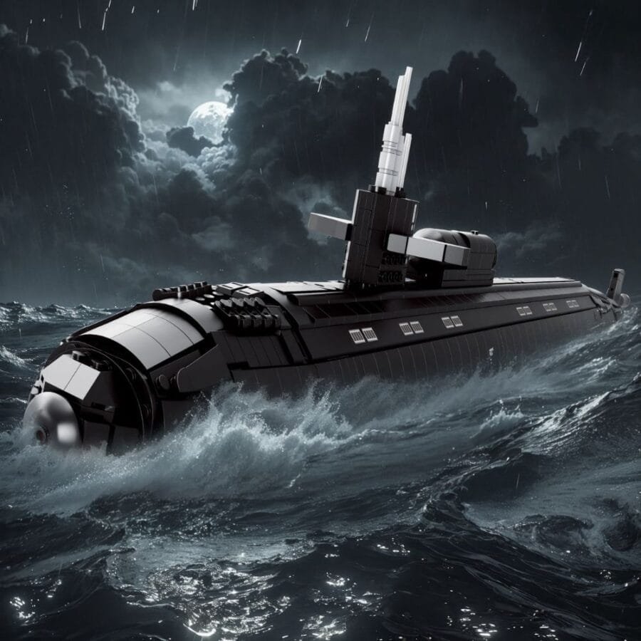 JMBricklayer Los Angeles-class Attack Submarine 61518 IMG3