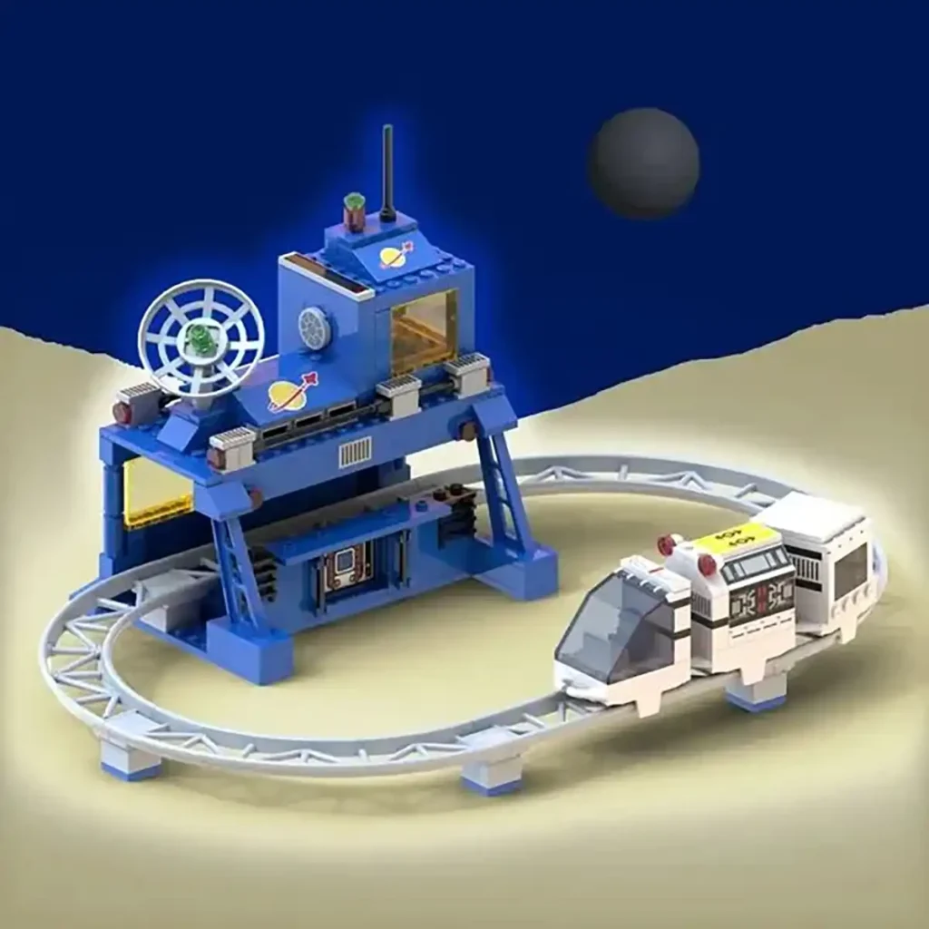 LEGO Ideas Micro Rail Command Center