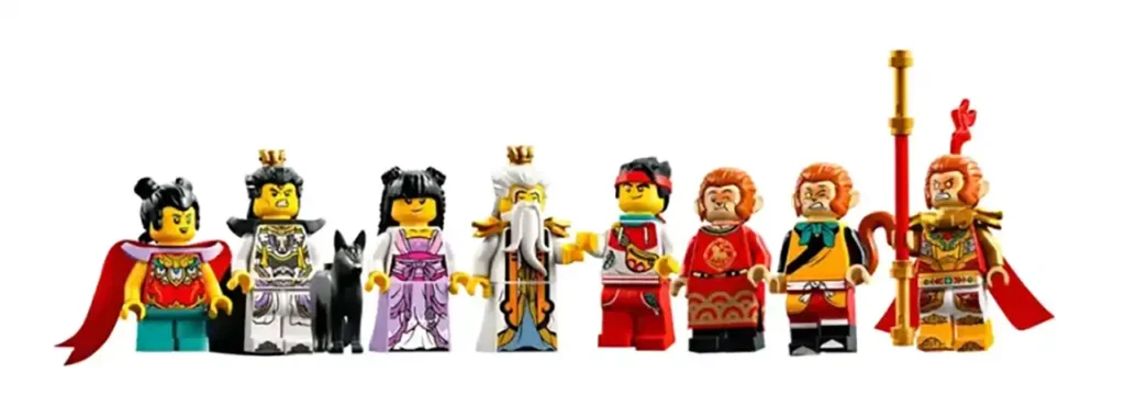 LEGO The Heavenly Realms 80039 Minifigures