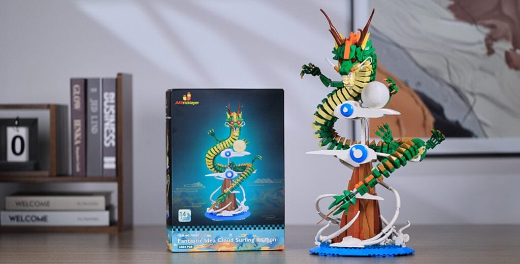 New Arrvial - JMBricklayer Cloud surfing Dragon 70007