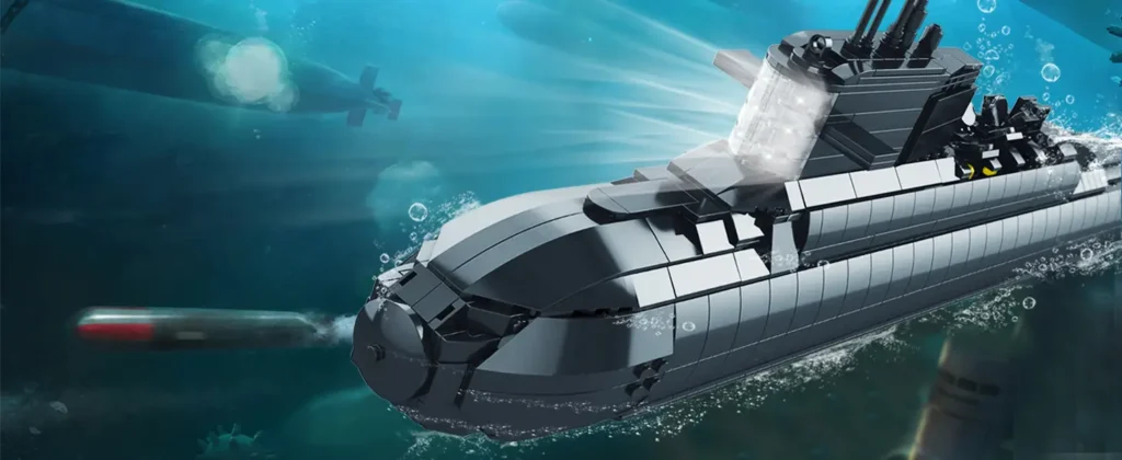 Illuminating Luminous Accessories of jmbricklayer Nuclear Submarine 61505
