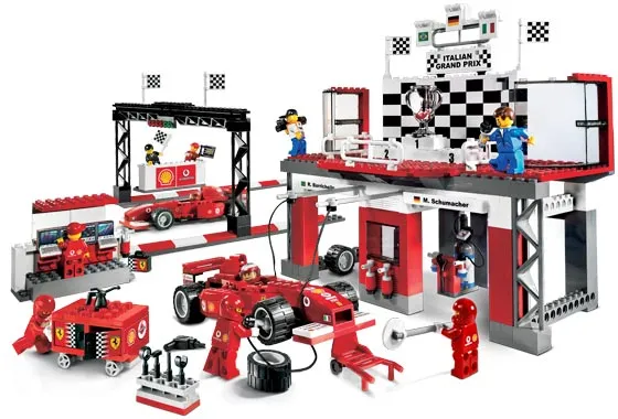 LEGO Ferrari Finish Line 8672