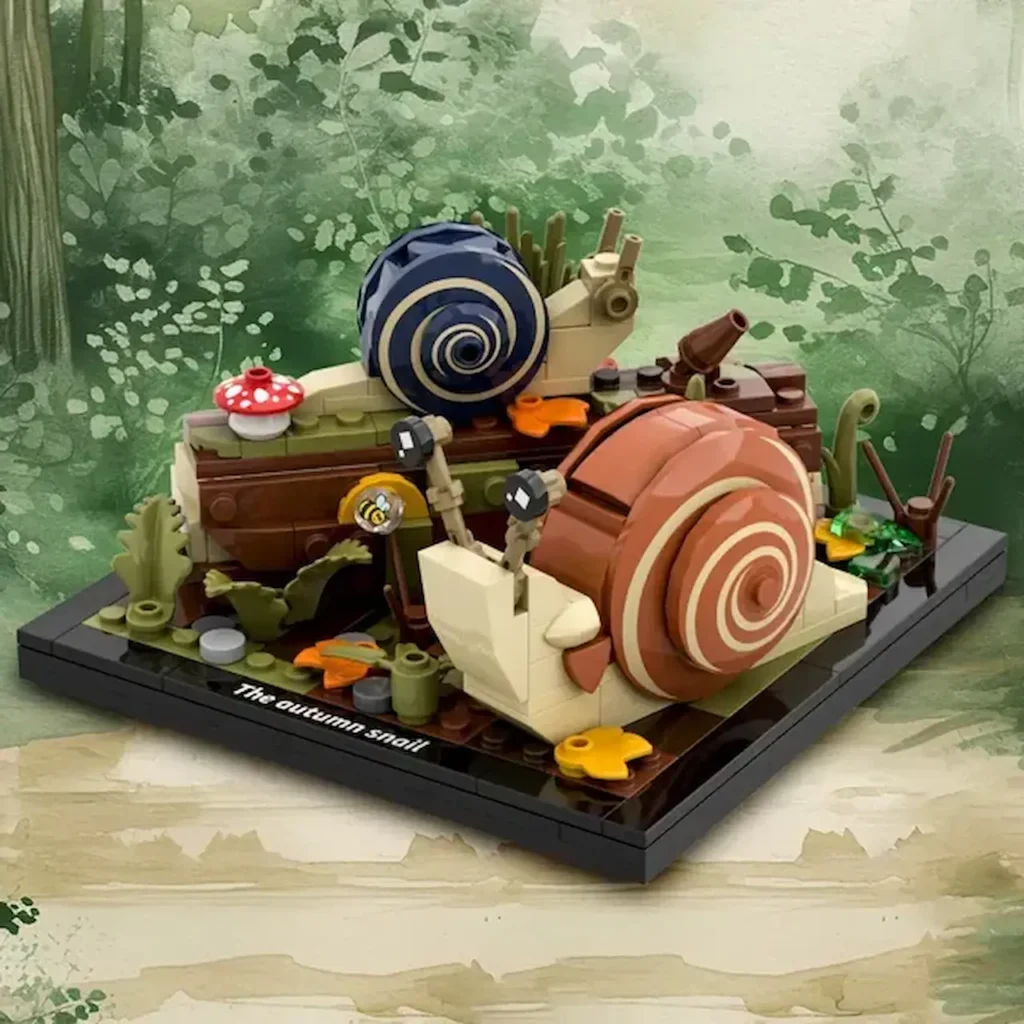 LEGO Idea the Autumn Snail