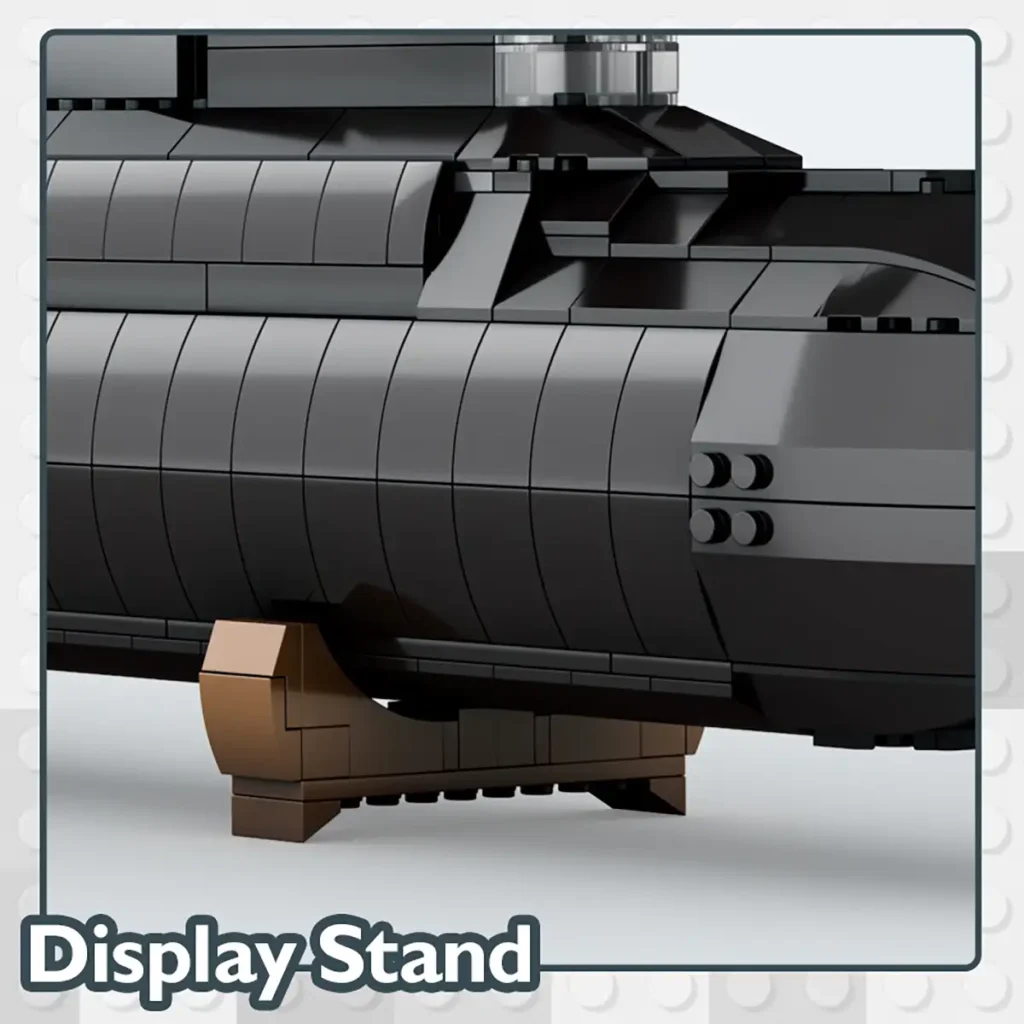 Stable Display Stands of jmbricklayer Nuclear Submarine 61505