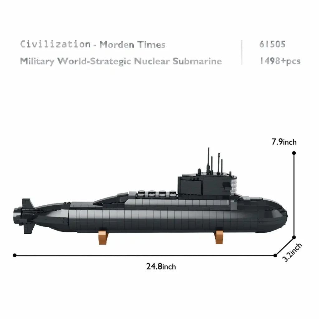 jmbricklayer Nuclear Submarine 61505 basic information