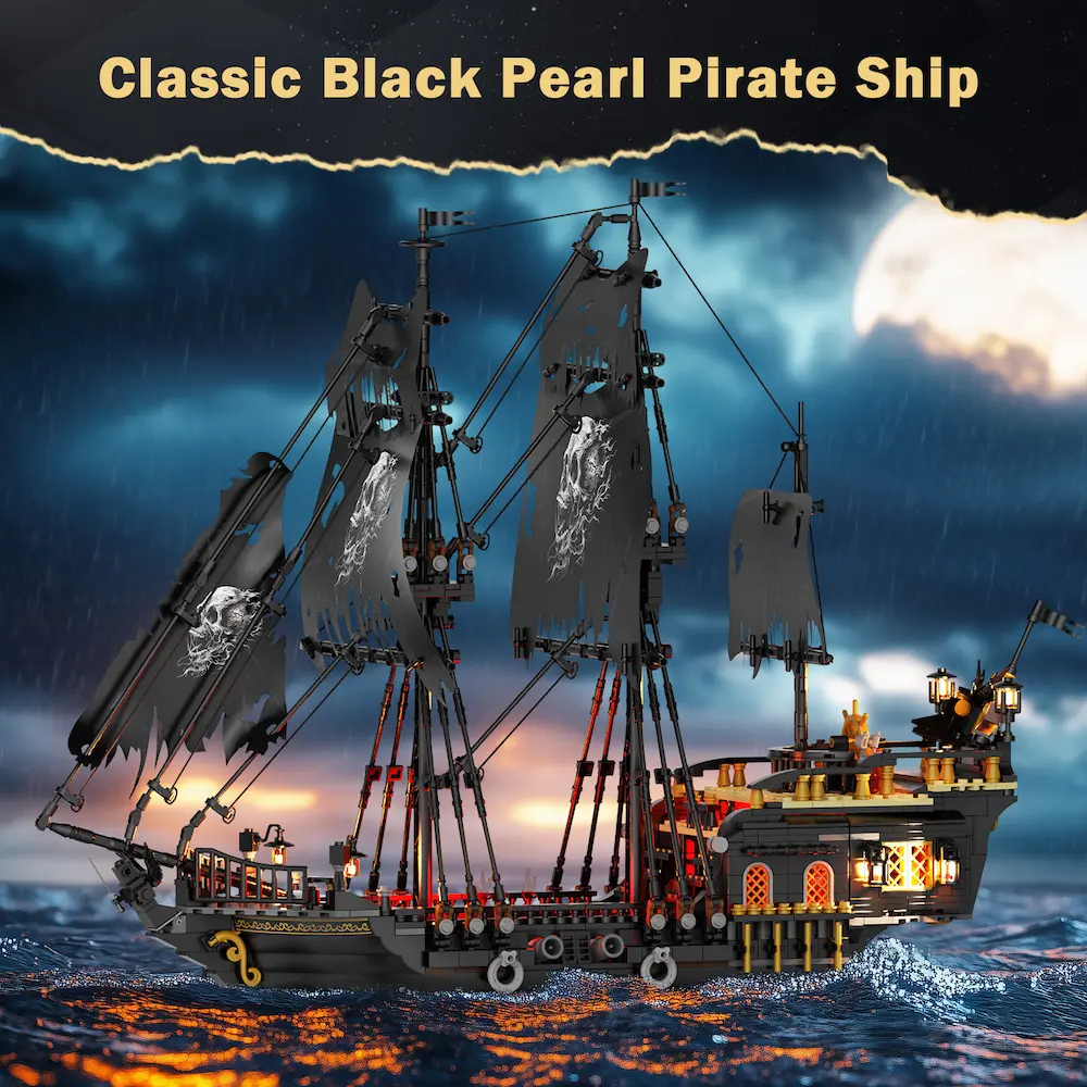 JMBricklayer 40002 Set is inspired by The Black Pearl