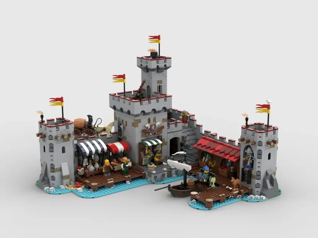 LEGO BrickLink Designer Program Series 4 Medieval Seaside Market
