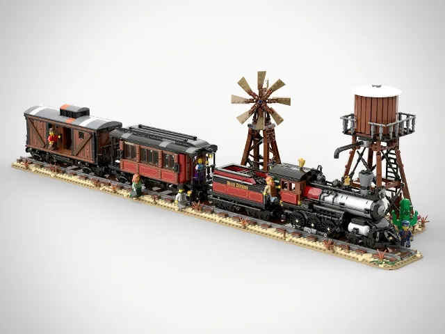 LEGO BrickLink Designer Program Series 4 Wild West Train
