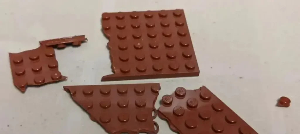 LEGO Piece Gets Damaged