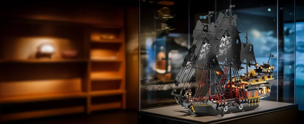 Museum-Like Display jmbricklayer Age of Exploration The Black Pearl 40002