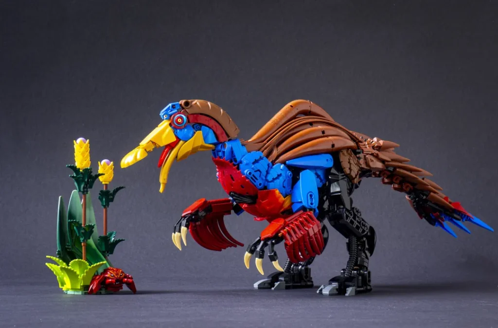 lego moc Deinocheirus designed by Eero Okkonen