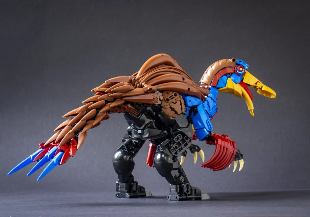 lego moc Deinocheirus designed by Eero Okkonen 2
