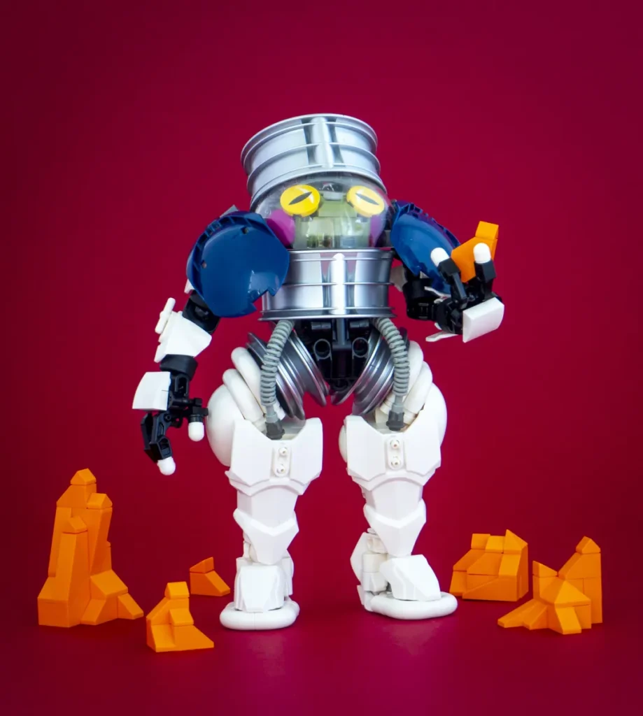 lego moc First on Mars designed by Eero Okkonen 2