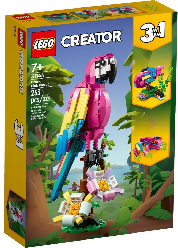 LEGO Exotic Pink Parrot 31144