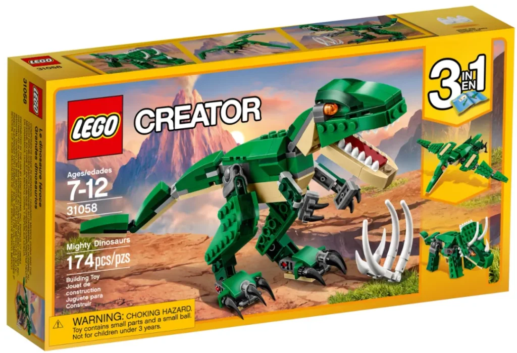 LEGO Mighty Dinosaurs 31058
