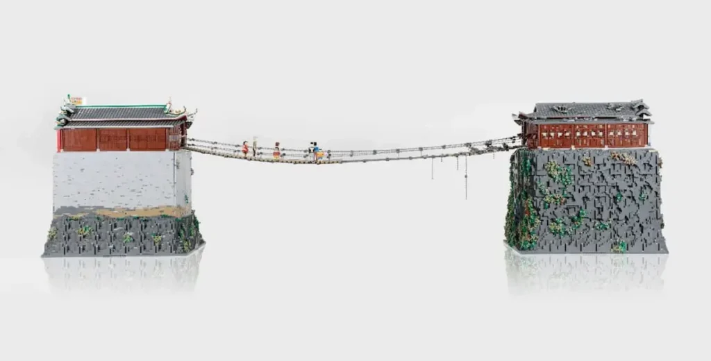 LEGO MOC Set The Battle for Luding Bridge