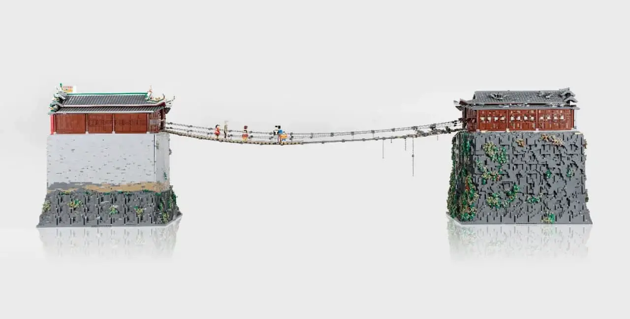 LEGO MOC Set The Battle for Luding Bridge