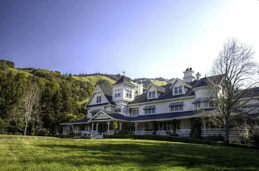 The main building of Skywalker Ranch, located in Marin County, California.