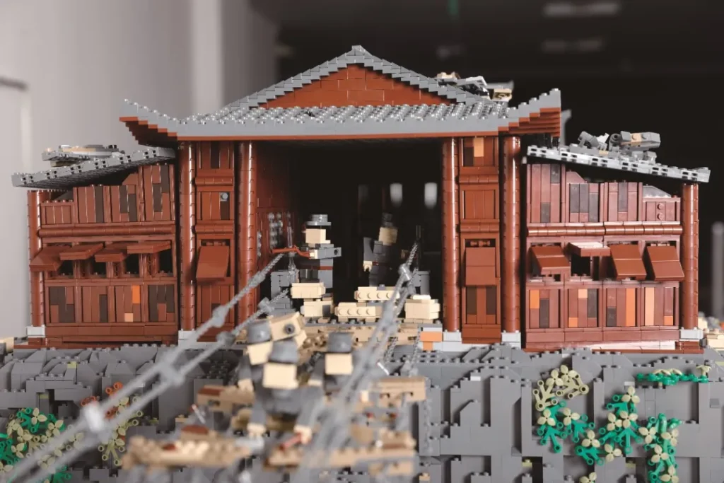 the details of LEGO MOC Set The Battle for Luding Bridg3
