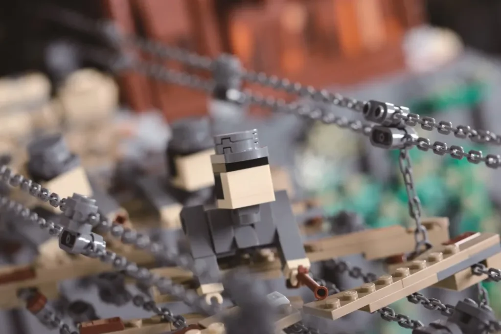 the details of LEGO MOC Set The Battle for Luding Bridge 2