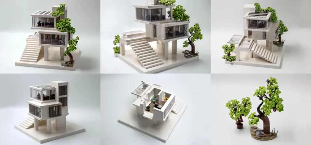 LEGO Villa Sketch, designed by Ranghaal