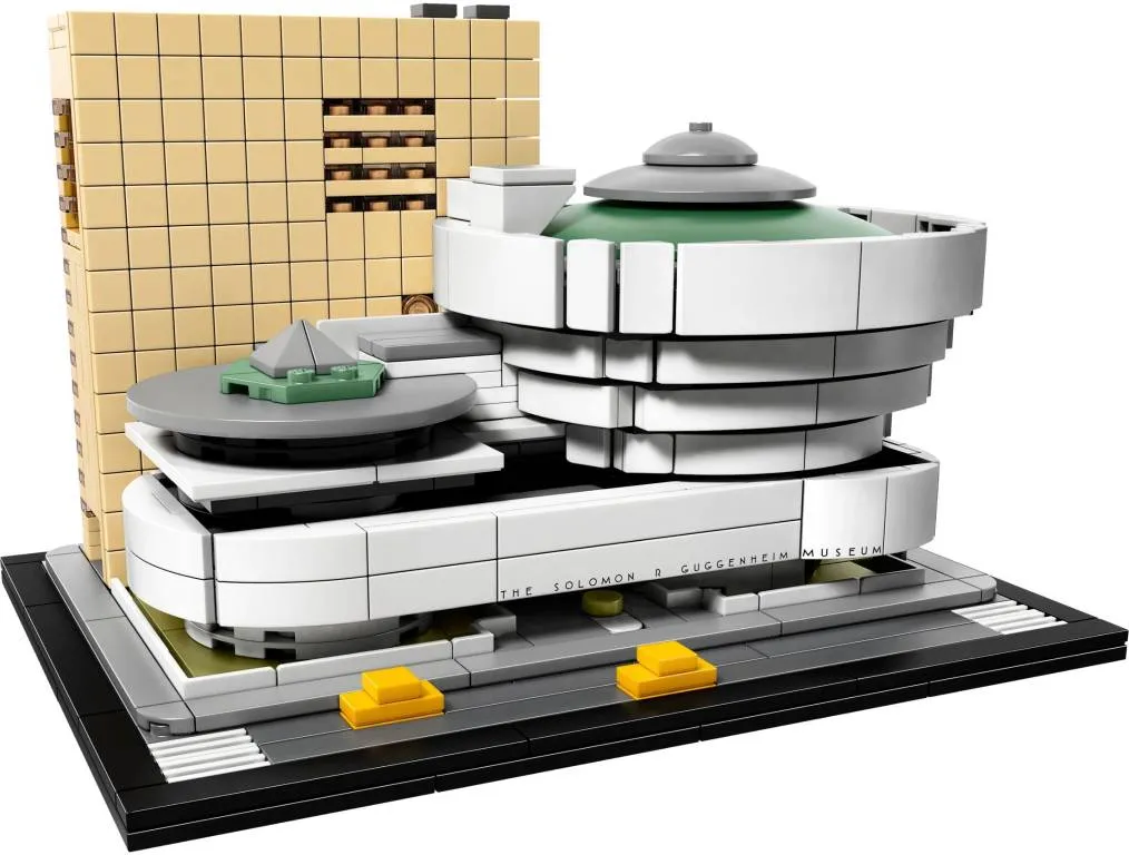 The LEGO 21035 Guggenheim Museum.