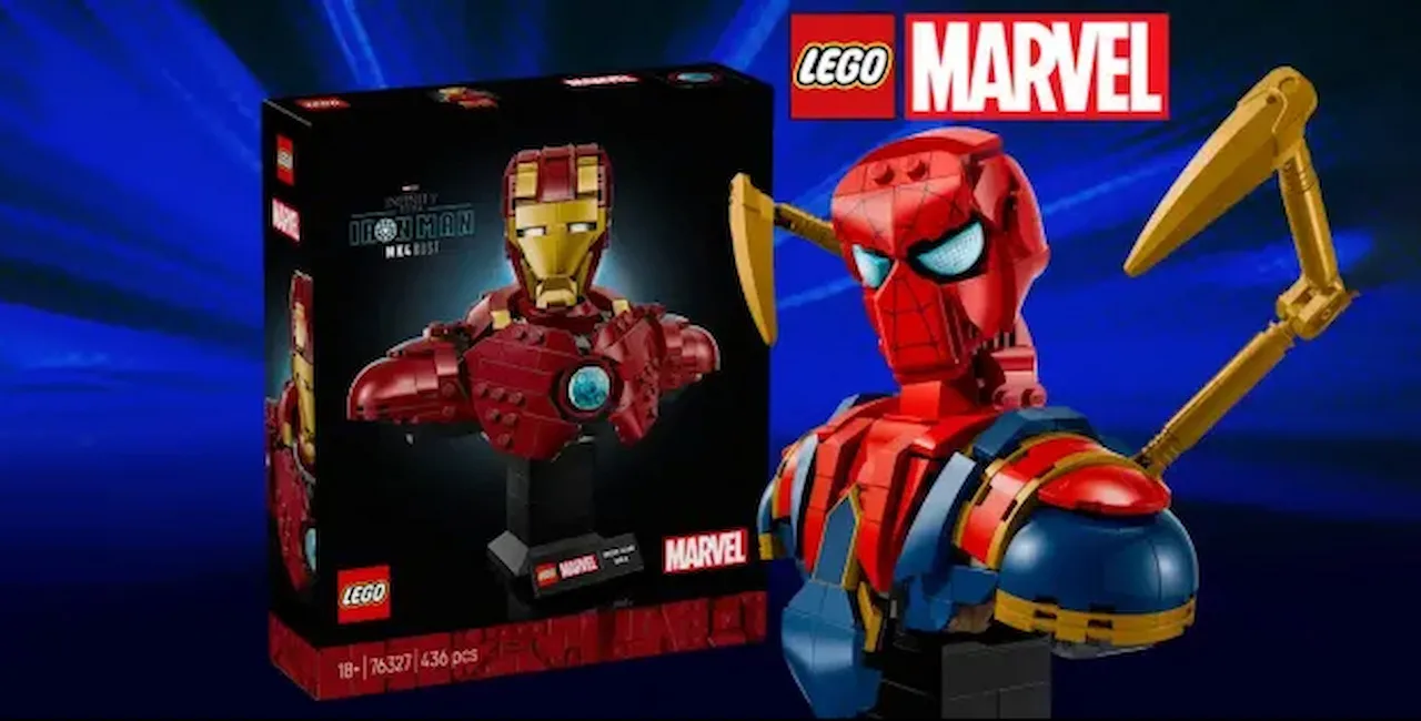 LEGO Marvel - Two new busts set for late 2025！