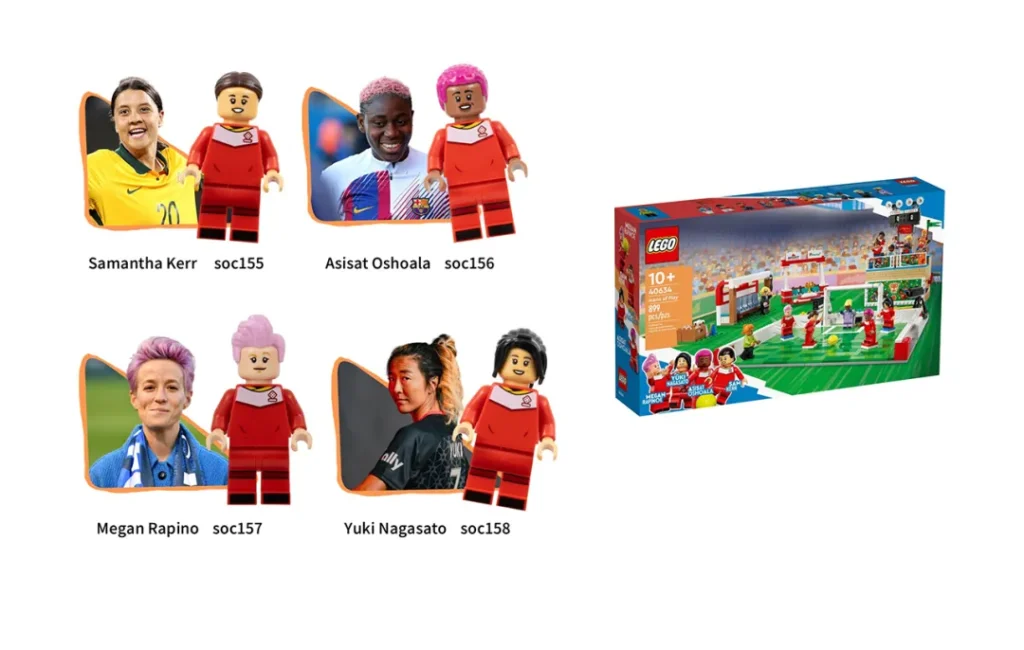 football lego minifigures real people 3