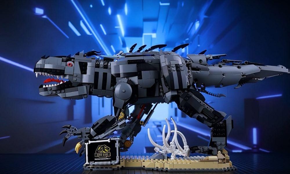 JMBricklayer JMB T-Rex 70001-Blue future background